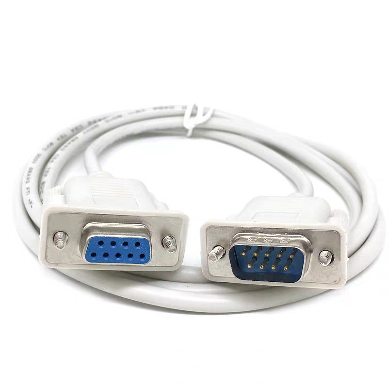 Kabel Perisai Penyambung Lelaki ke Perempuan DB9