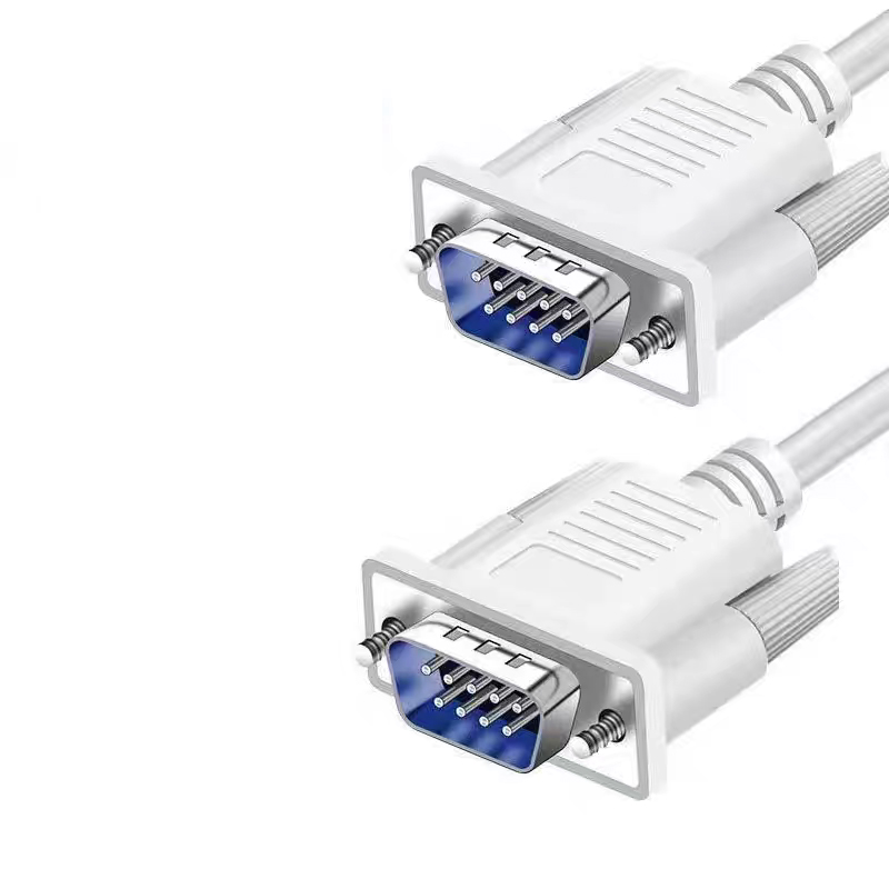 Kabel Perisai Penyambung Lelaki ke Lelaki DB9